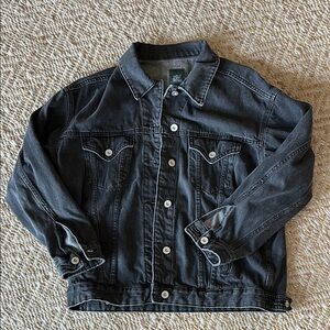 Classic Black Denim Jacket